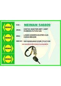 Resim Kontak Anahtarı Set 1 Adet Kumanda Kutusu Muratech - 28 Ile Logan-sandero-duster-clıo-go-megane 