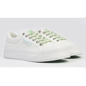 Resim Benetton 10097 Kadın Günlük Yüksek Taban Sneaker Ayakkabı Beyaz 