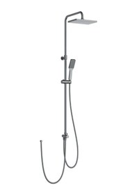 Resim Creavit Sh660gr Gun Grey/metalik Gri Tepe Duş Sistemi Metalik Gri 