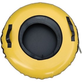 Resim Karkay Kar Kızağı Şişme Tek Kişilik Sarı 