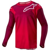 Resim Alpinestars Racer Hoen Kros Motor Jerseyi Kırmızı 