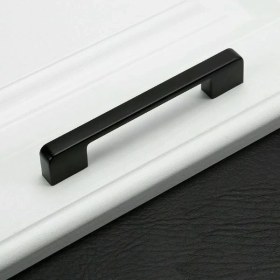 Resim ALMITAL Vigo SİYAH 128mm Paslanmaz Kulp (mobilya, dolap kulbu, kulp modeli) 