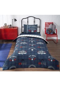Resim Özdilek Avengers Tek Kişilik Disney Lisanslı Lastikli Fitted Çarşaf Kapitone Çocuk Nevresim Takımı 332360 