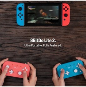 Resim Bloomnest 8bitdo Lite 2 Bt Gamepad - Nintendo Switch, Lite, Android, Raspberry Pi İçin Ultra Taşınabilir - 175 