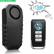 Resim Pengfushop5 Extractme Motosiklet Bisiklet Alarmı Hırsızlığa Karşı Kablosuz Araba Alarmı Sesli Uzaktan Kumanda Titreşim Sensörü Moto Ekipman Parçaları (Yurt Dışından) 