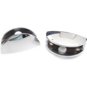 Resim Mestore Oval Krom Etejer Camı Tutucu Takımı - 9996670000857 