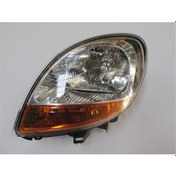 Resim Renault Kangoo- 2- Classic- 03/12 Far Lambası Sol Taraf Elektrikli/motorsuz H4 Sarı Sinyalli Ayfar 