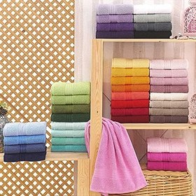 Resim Hobby Rainbow - Pamuklu Havlu 70 * 140 Siyah 
