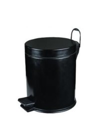 Resim Maxiflow Pedallı Çöp Kovası 12lt Ø25 35cm Beyaz Diğer 