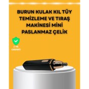 Resim USB Şarjlı Sessiz Burun ve Kulak Kılı Temizleme Cihazı 