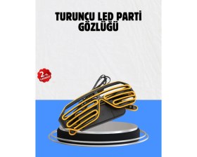 Resim Kutlamalara Renk Katan LED Işıklı Parti Gözlüğü 