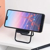 Resim 5 Parça Set Mini Katlanır Sandalye Bebek Evi Minyatür Ayakta Duran Modelleri, Masaüstü Telefon Tutucu için Dekorasyon 