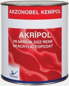 Resim Akzonobel Kemipol Düz Renk 1. Grup Boya 1 Litre T020 Bej 
