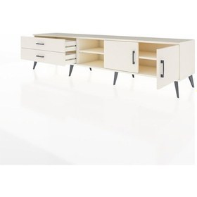 Resim Hyperion Tv Ünitesi 2 Raflı 2 Çekmeceli 2 Kapaklı 220x44x51 Aytaşı-aytaşı Aytası/aytası - Aytası 