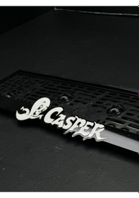 Resim Casper Lüx Lazer Kesim Takmatik Pleksi Plakalık 