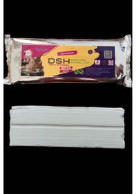 Resim 1000 Gr Seramik Hamuru - Dağal Kil Çamuru - Beyaz - 1 Kg 