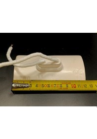 Resim İnfrared Seramik Isıtıcı Rezistans Konkav 122x60mm 500w 230v Beyaz Renk Hsc Model 1 Adet 