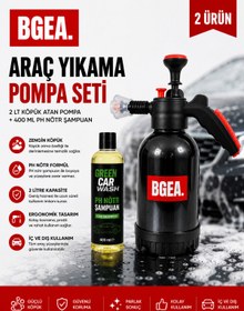 Resim GREENCAR WASH Köpük Yapıcı Kimyasal Dayanımlı Basınçlı Pompa 2 Litre 
