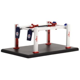 Resim NW NessiWorld Nessiworld Greenlight 1/64 Chevron Gasolines Lift 