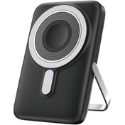 Resim WIWU Led Ekranlı Magsafe Powerbank Wiwu Wi-P018 Elite Serisi Wireless Kablosuz Şarj 15W 10000mAh Siyah 