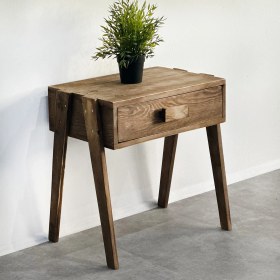 Resim Weblonya Ahşap Komodin Çekmeceli Raf Dolap 5308 