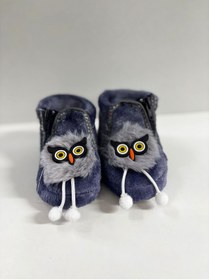 Resim FK Spor Ayakkabı Fermuarlı Bebek Panduf Ev Terliği 