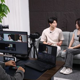 Resim Ulanzi DD02 HDMI Canlı Yayın Mikseri Switcher 