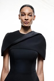 Resim BOLERO DETAYLI MİNİ ABİYE ELBİSE 1360 - اسود / 38 