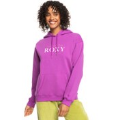 Resim Roxy Surf Stoked Hoodie Brushed Kadın Pembe Sweatshirt 