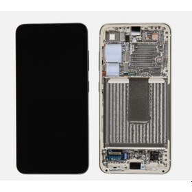 Resim Te Samsung Uyumlu S23 S911 Uyumlu Çıtalı Oled Lcd Ekran Mor 