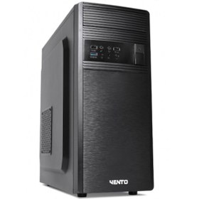 Resim Vento VS116F 300W Standart Mid Tower Bilgisayar Kasası Siyah 