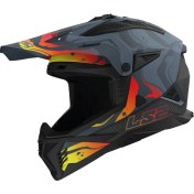 Resim Ls2 Fast 2 Wash Gri Kask 