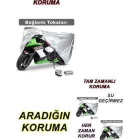 Resim Rks C-Line Elektrikli Miflonlu Premium 4 Mevsim Koruma Gri 