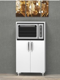 Resim 2 Kapaklı Braga Mini Fırın Ve Mikrodalga Dolabı 