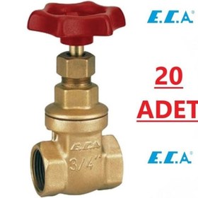Resim Eca Şiber Vana 3/4 Su Sayaç Vanası 20 Adet 