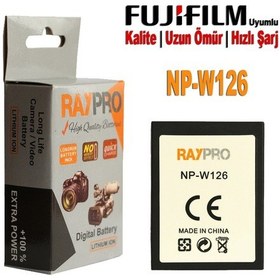 Resim Fujifilm X-A1 X-A2 X-E1 X-E2 X-E2S için Np-W126 Np-W126S Batarya 