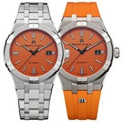 Resim Maurice Lacroix ML-AI6008SS00F530-E Erkek Kol Saati ve Yedek Kordon 