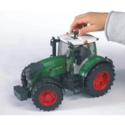 Resim Bruder Fendt 936 Vario Traktör Çocuklar İçin Fonksiyonel Oyuncak 1:16 Ölçekli 