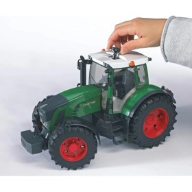 Resim Bruder Fendt 936 Vario Traktör Çocuklar İçin Fonksiyonel Oyuncak 1:16 Ölçekli 