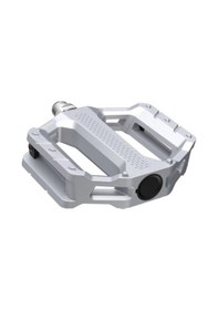 Resim Shimano Bisiklet Platform Pedal Alüminyum Pd-ef202 Gümüş Bmx Freeride Rulmanlı Pedal 