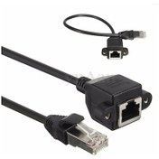 Resim Rj45 Cat6 Cat 5 Vidalı Priz Tipi Panel Korumalı Ethernet Lan Netw 