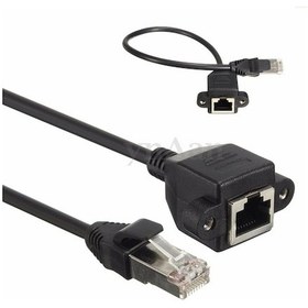 Resim Rj45 Cat6 Cat 5 Vidalı Priz Tipi Panel Korumalı Ethernet Lan Netw 