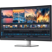 Resim Core Bilgisayar Dell S3221QSA 31.5" 4ms 4K UHD 3840X2160 2xhdmı/dp Pıvot Sılver Curved IPS Monıtor 