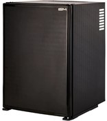 Resim ISM Şarap ve İçecek Soğutucu 40 Litre – Sessiz Siyah Mini Buzdolabı Otel Tipi Minibar 