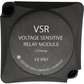 Resim 12v Otomatik Akü Şarj Rölesi Vsr - Çift Akü Yönetimi, Akıllı İzolasyon, 125a Sürekli Akım, Led Gösterge, Dayanıklı Fiberglas Kasa 