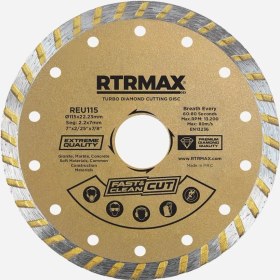 Resim Rtrmax REU180 Turbo Elmas Testere 180*22MM 