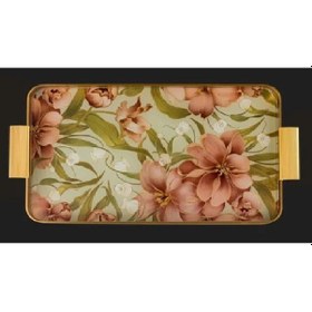 Resim Arow Metal Cam Desenli Tepsi Tr-1209 Diğer 