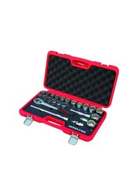 Resim İzeltaş 1114006024 1/2'' On İki Köşe Lokma Anahtar Takımı 24 Parça 