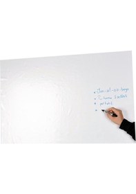 Resim Pratik Kağıt Tahta Sade Beyaz 100x150 Cm 2 Parça 