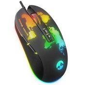 Resim EVEREST GX69 JAVELIN Usb Siyah RGB Ledli 7D Optik Gaming Oyuncu Mouse 